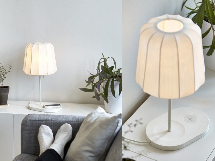 trådlös laddning-ikea-möbler-bordslampa-vit skänk