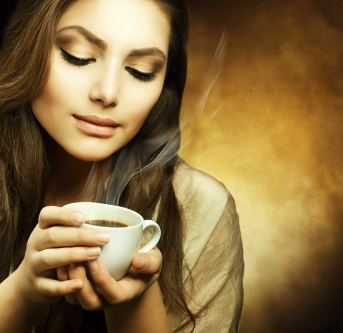 drick kaffe arom doft färsk morgon maskin