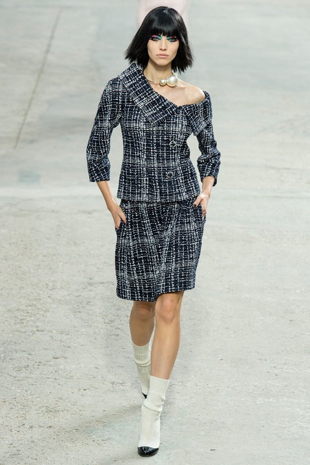 Karl Lagerfeld chanel fashion vårkollektion 2014