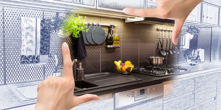 renovera köket planera konstruktionen smart organisera spishällen spis topp köksredskap