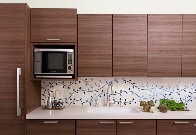 design-kök-ganska-back-vägg-moderna-skåp-design-mikrovågsugn