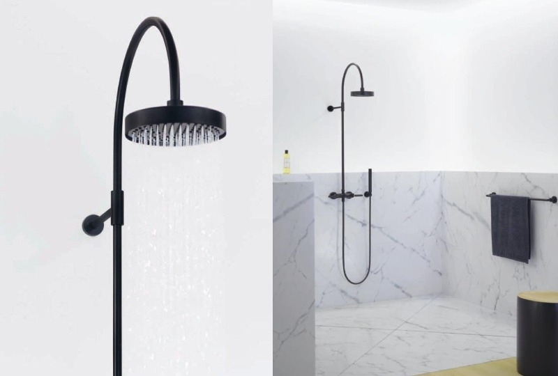 köksinredning-badrumsinredning-svart-badrum-modern-dusch-marmor-tera-dornbracht