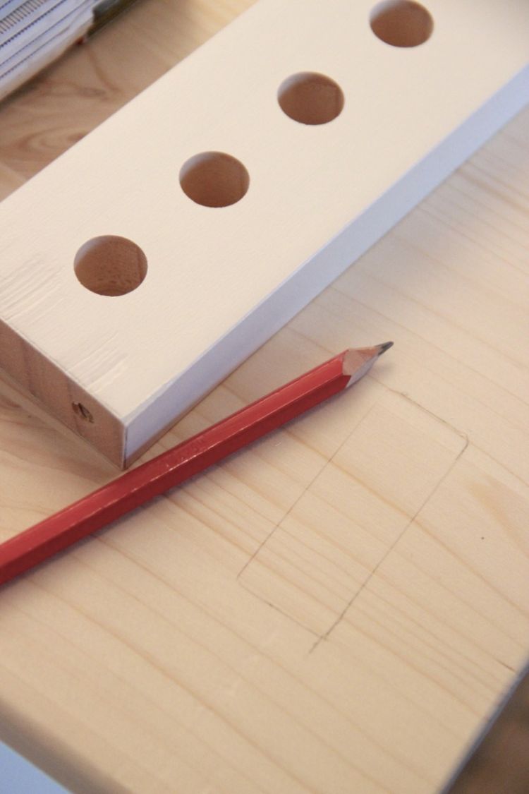 träbräda planka penna mått ritning mått