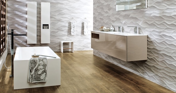 golvplattor badrum trä ser natursten effekter vägg