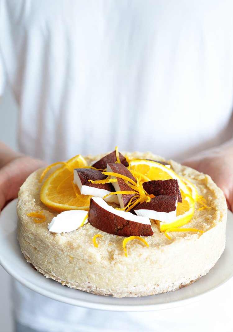 vegansk glutenfri quinoakaka kylskaka