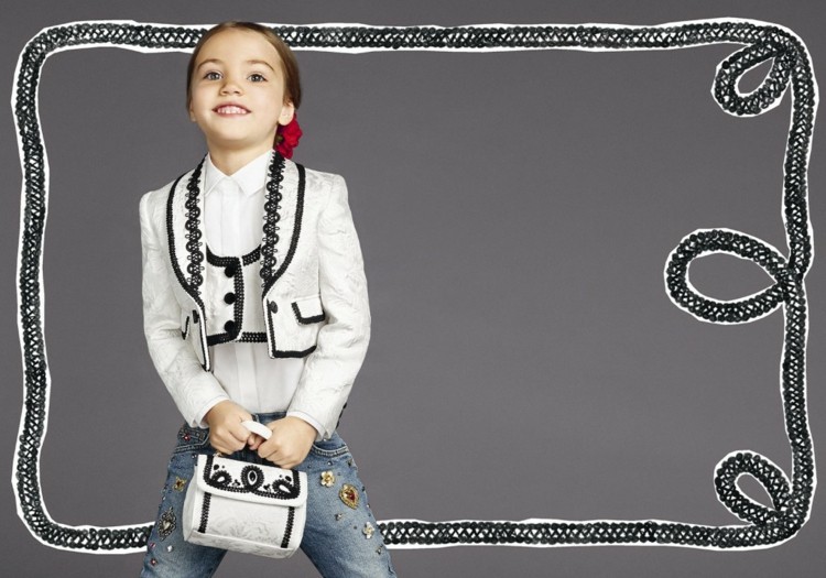 Kids Fashion Girls Vest Jeansskjorta