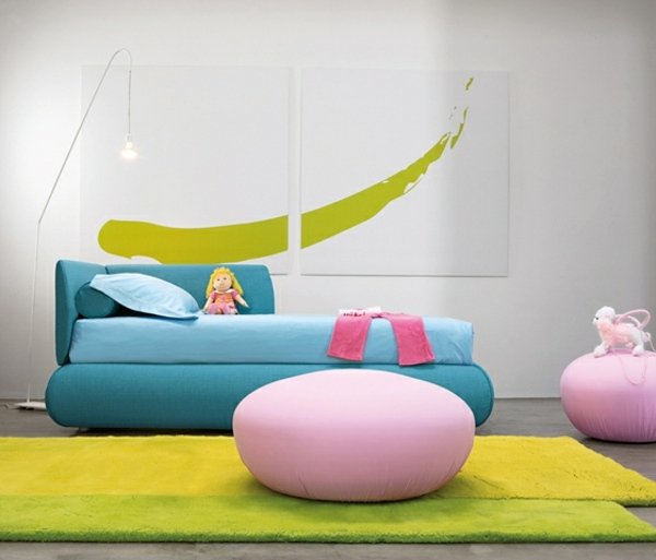 färgade möbler - modern design