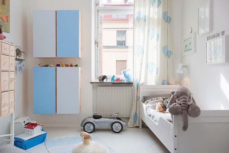 Barnrum-skandinavisk stil-inredning-modern-design