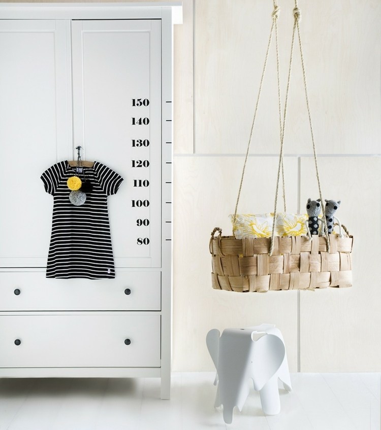 Barnrum-skandinavisk-design-leksaker-hängande korg