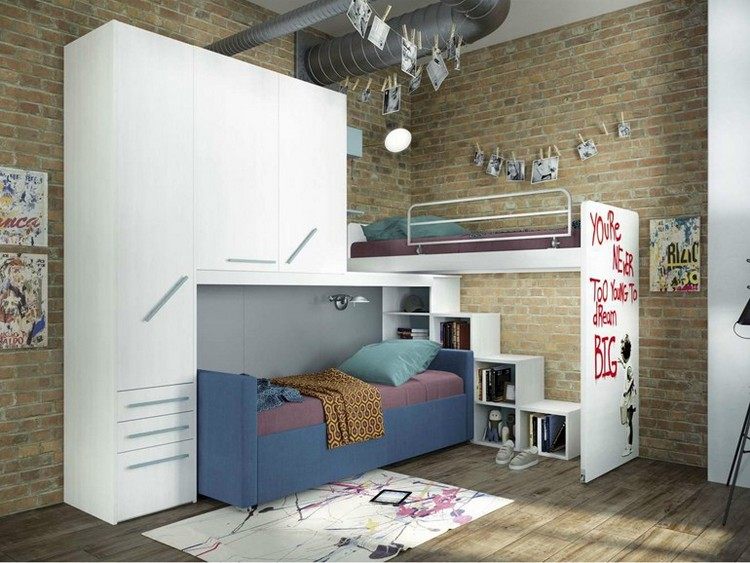 barnrum-ungdomsrum-möbler-loft säng-trappor-garderob-pojke-953