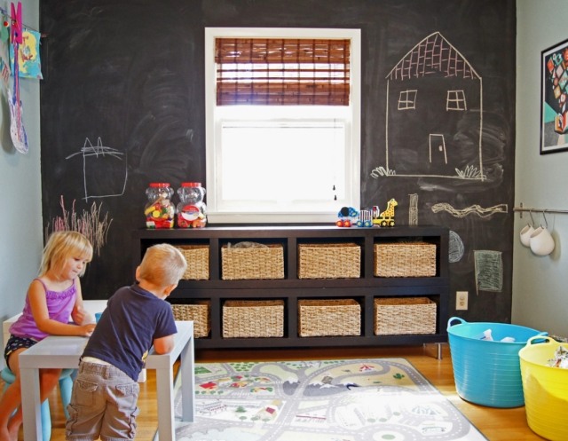 barnrum-väggar-design-idéer-lekrum-tavla-färg
