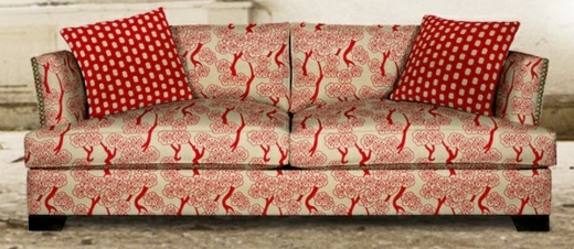 fransk-haute-couture-av-Le Manach-damast soffa