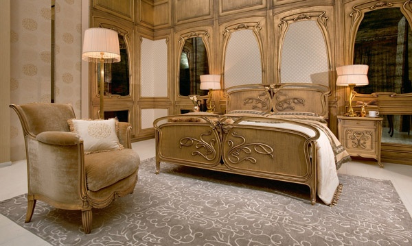 Sovrum trämöbler-uppsättning dekorativa säng tillbaka