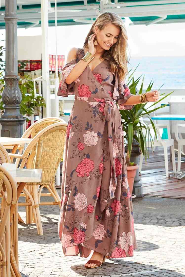 Klä bröllop gäst vintage sommar bröllop outfit för gäster