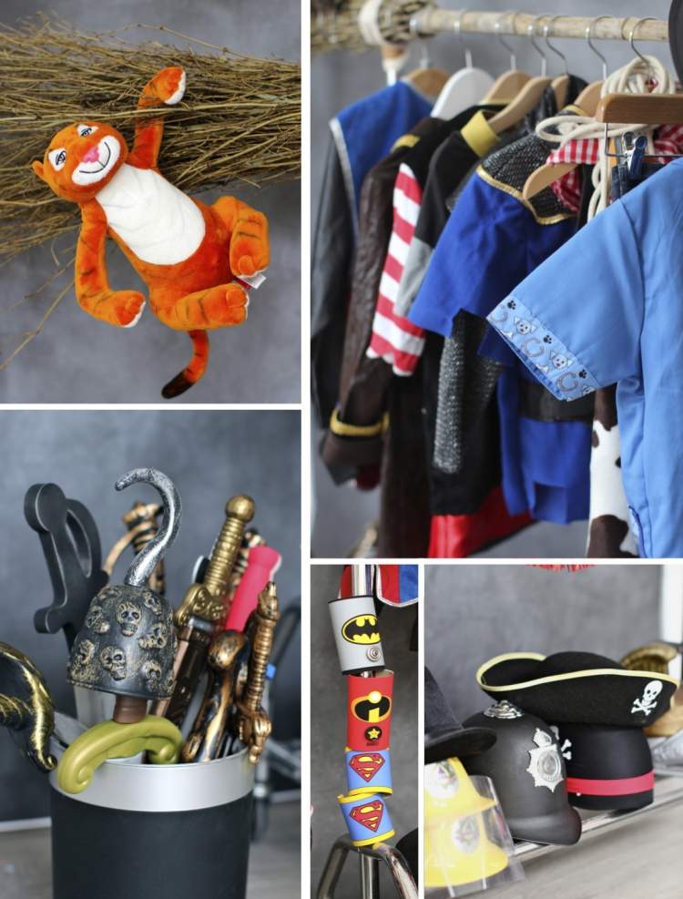 Kläder-skena-garderob-mode-idéer-barn-leksaker-dekoration-kostymer-halloween-karneval