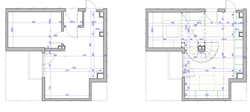 Små rum-möblering-golv-plan-rum-planering-öppna-före-efter