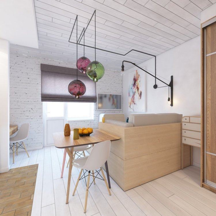 liten-lägenhet-möblering-30sqm-sittande-hörn-modern-design-lampa-accenter