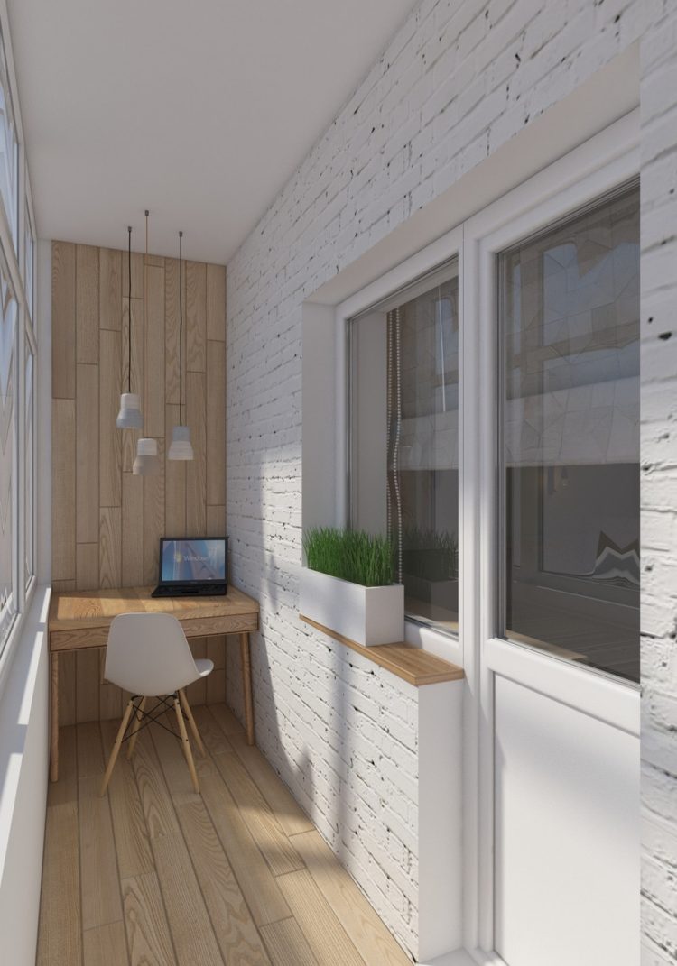 liten-lägenhet-inredning-30sqm-vit-modern-skandinavisk-design-trä-tegel-vägg