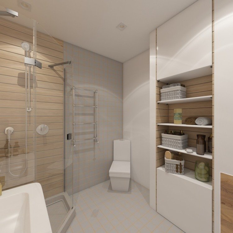 liten lägenhet-möblering-30sqm-vit-minimalistisk-badrum-dusch-badkar
