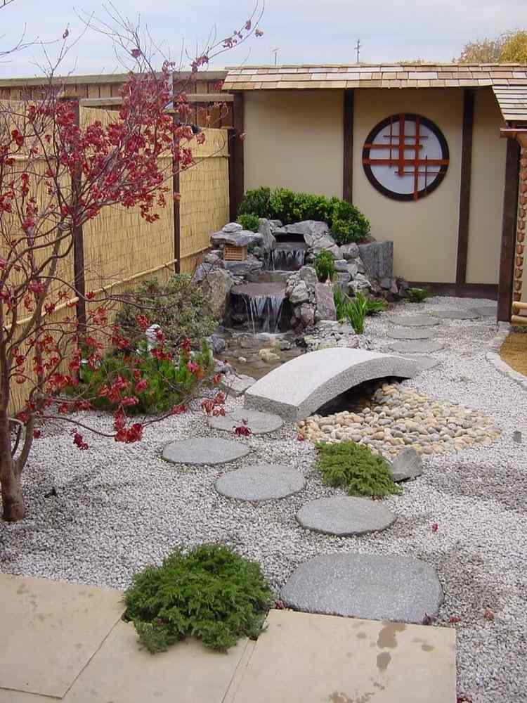 små japanska trädgårdsdesignidéer växter vatten deco