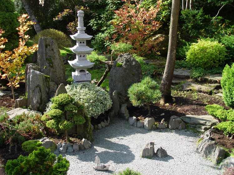 skapa japanska trädgårdsidéer inspirationsdesign