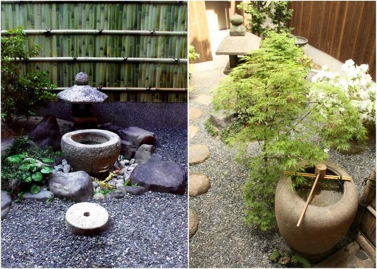 designidéer japanska trädgårdar integrerar vattenfunktioner