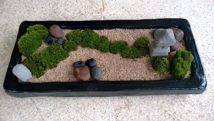 mini trädgård japansk stil tips skapa exempel