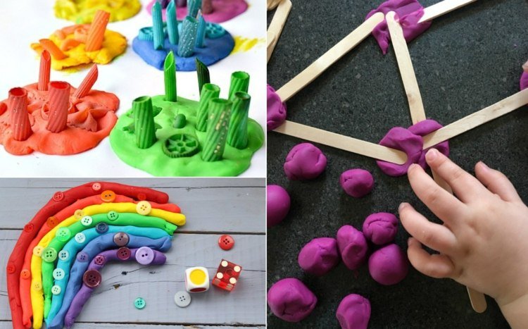 Inspiration för hantverk med småbarn och lera