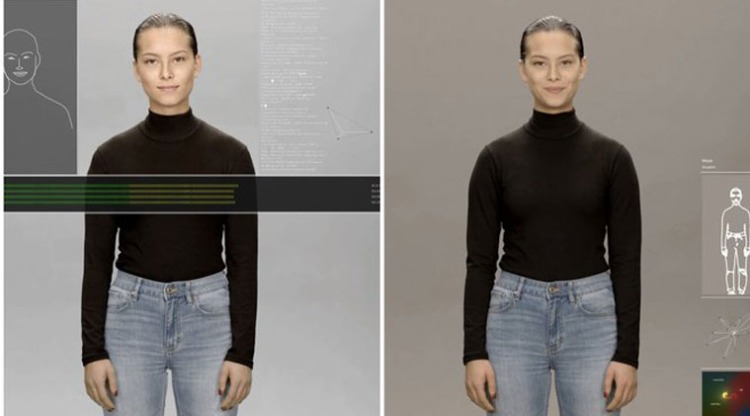 samsung neon human avatar replika