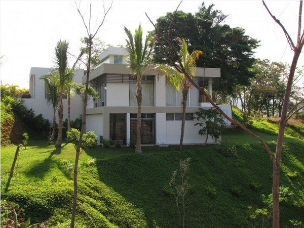 miljövänlig villa i costa rica fasad