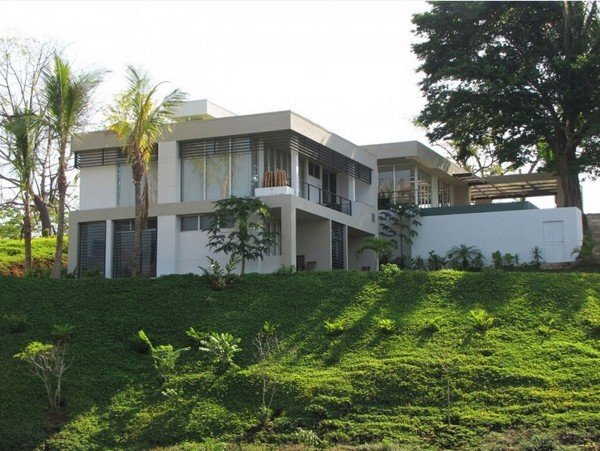 miljövänlig villa i Costa Rica sidovy