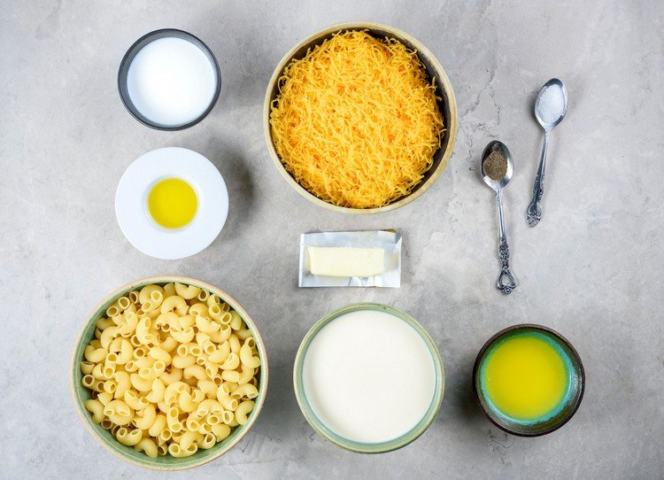 Förbered alla ingredienser för receptet