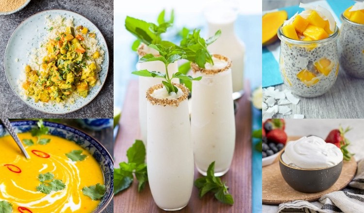 Matlagning med kokosmjölksidéer för läckra och snabba recept