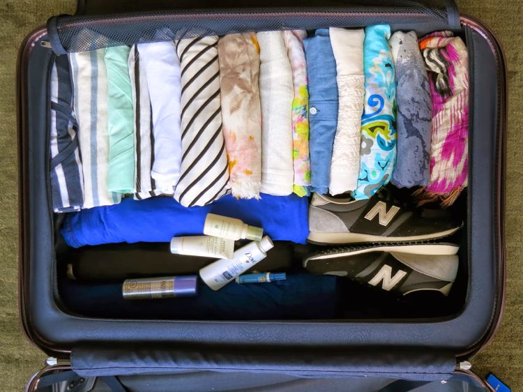 Packa din resväska checklista-tips-sortering-kläder-rullning-tips