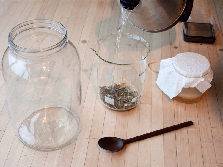 Gör dina egna Kombucha receptinstruktioner och tips