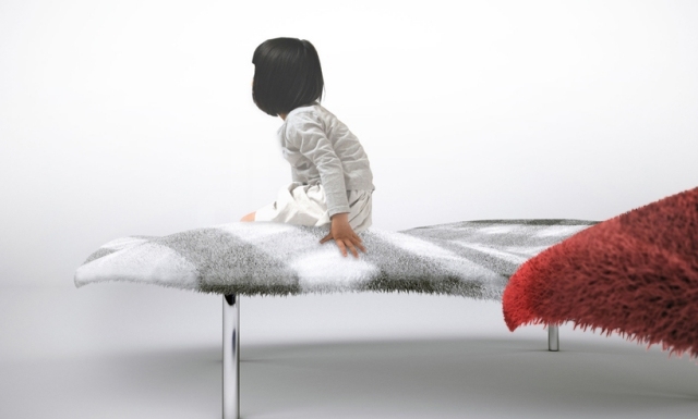 Designer soffa idéer möbler mjuk flygande matta