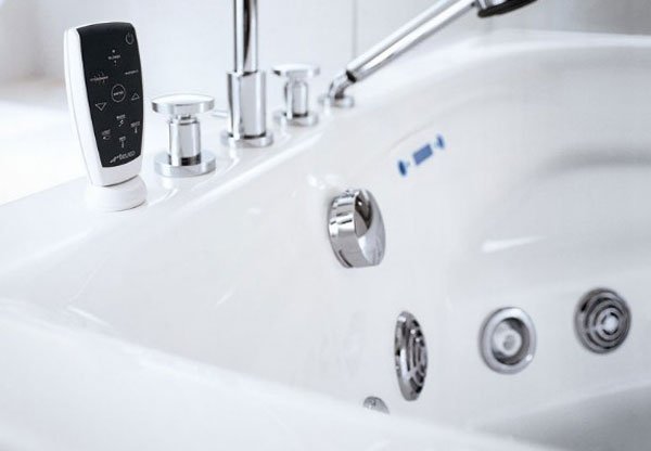 hörnbad-bubbelpool högteknologisk badrumsutrustningslösning
