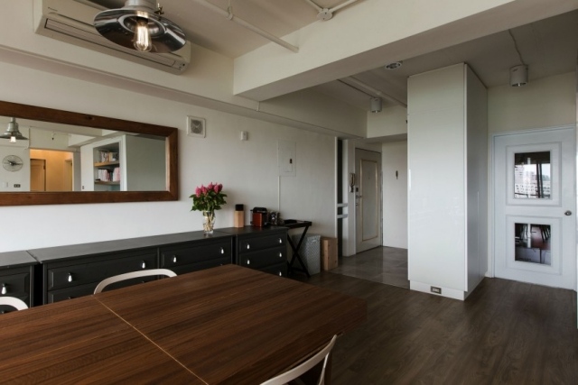 modern designad designer-lägenhet-Taiwan-PMK + designers