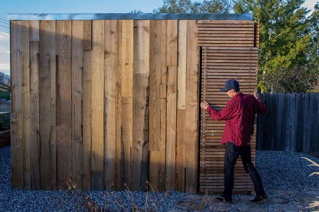 trädgård skjul verktyg skjul trä lameller bra-design-kollektiva