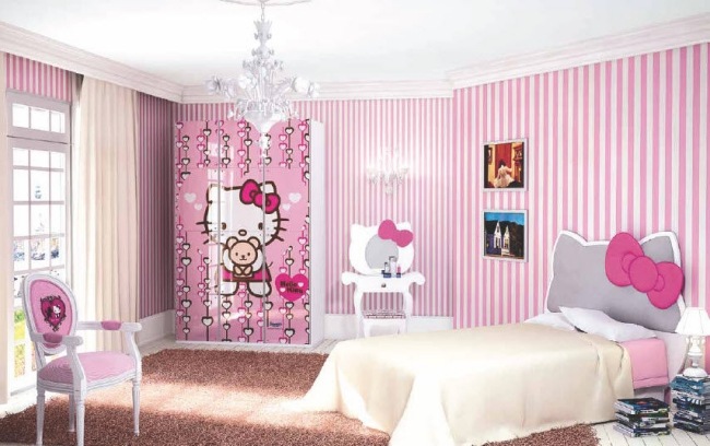 hello kitty tjej barnrumsmöbler cia international