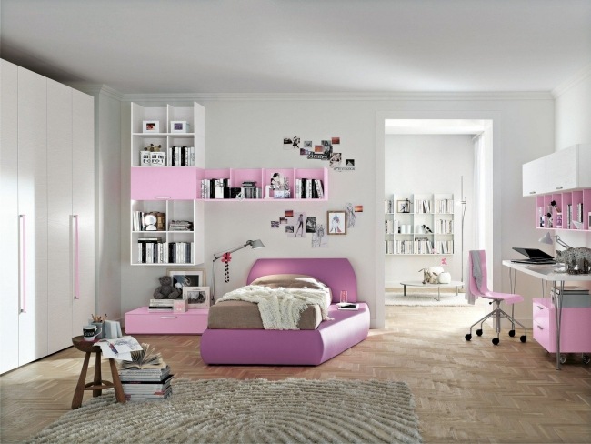 barnflicka lila rosa tomasella kompas