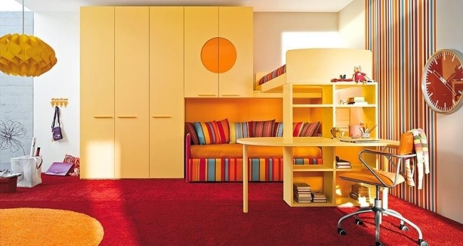 hem mistral orange möbler flickor rum idéer
