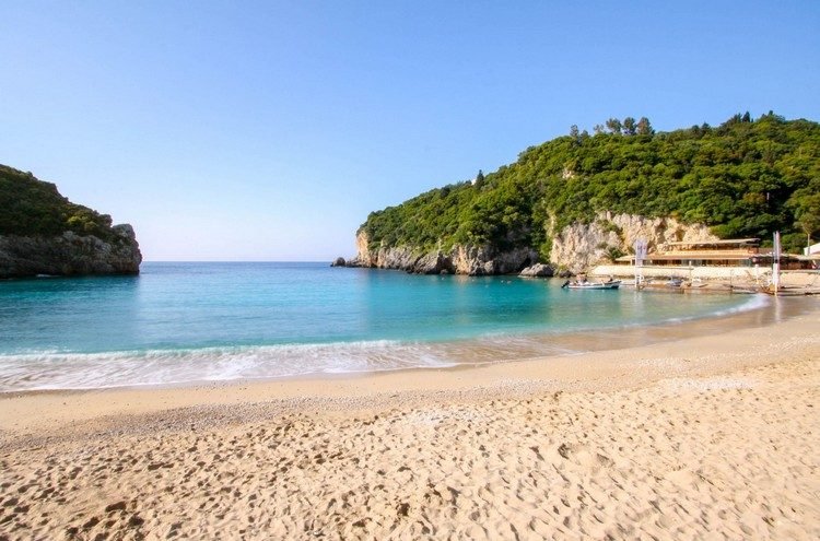 de vackraste stränderna på Korfu Grekland sommarlov 2021