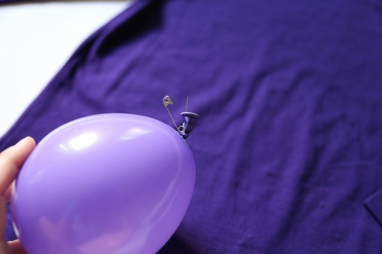 druvkostym ballonger instruktioner långärmad säkerhetsnål