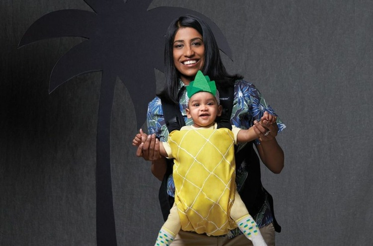 Ananas baby dräkt karneval grupp kostymer familj
