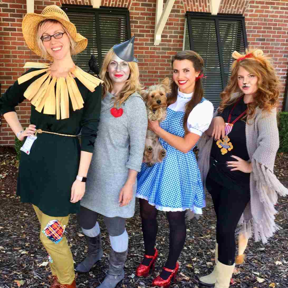 Trollkarlen i Oz gruppdräkt Halloween