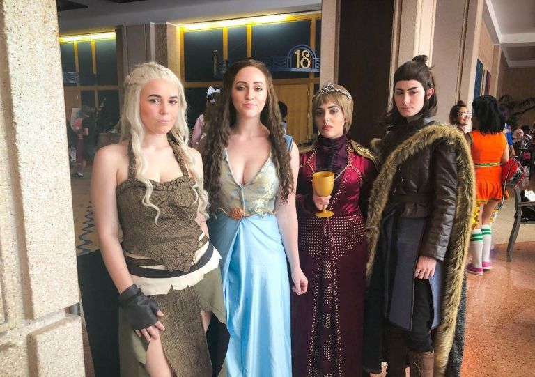 Game of Thrones gruppdräkter för fyra personer Halloween -kostymidéer