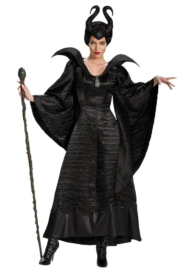 Idéer-Mardi Gras-kostymer-för-vuxna-Maleficent-från-Törnrosa