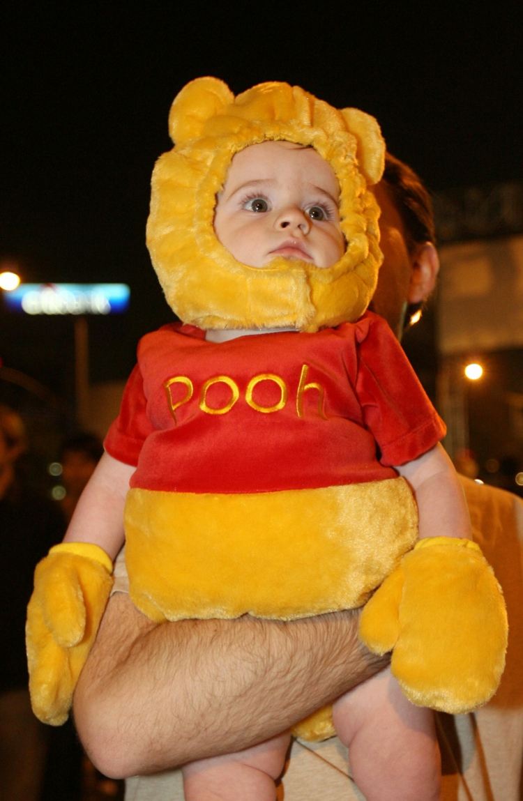 kostymidéer för karnevalen winnie the pooh barnhandskar