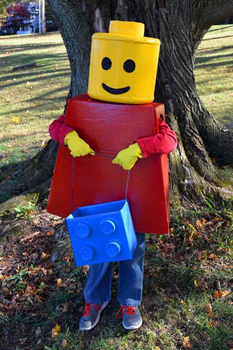 lego manlig kostym för barn DIY